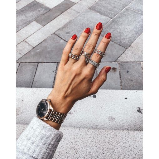 Gél Lakk - DN256 - Violent Scarlet - Zselé lakk