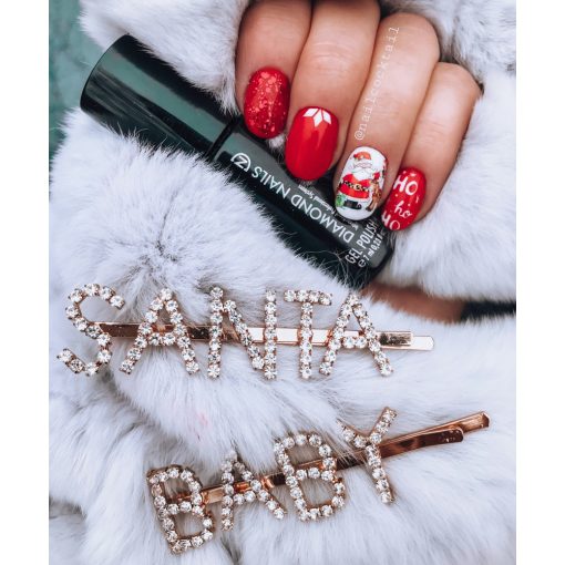 Gél Lakk - DN256 - Violent Scarlet - Zselé lakk