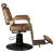 Barber Szék GGabbiano Boss Old Leather , világosbarna