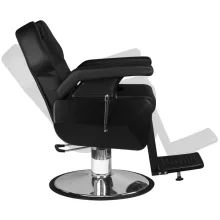 Barber Szék Hair System New York , fekete