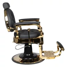 Barber Szék Gabbiano Claudius Gold , fekete
