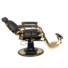 Barber Szék Gabbiano Claudius Gold , fekete