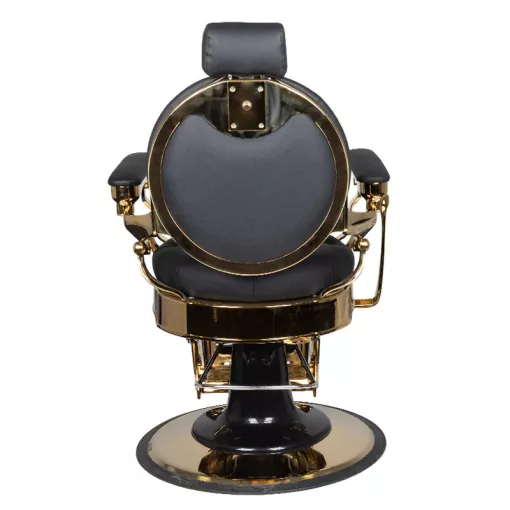 Barber Szék Gabbiano Claudius Gold , fekete