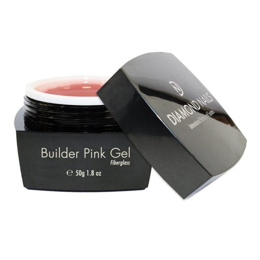 Builder Pink Üvegszálas gel 50g