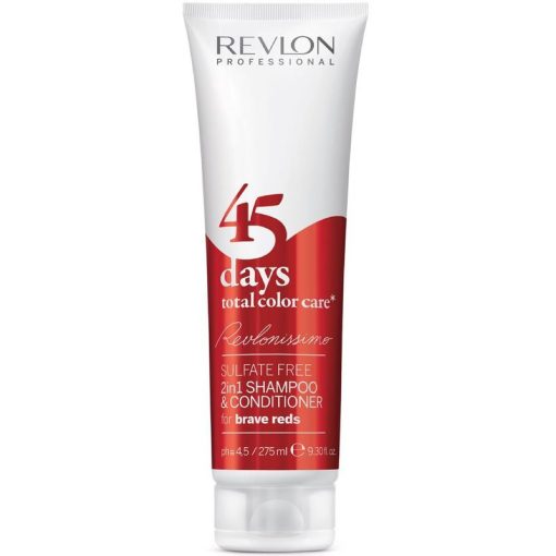 Revlon 45 Days Brave Red Samp+Cond 275ml
