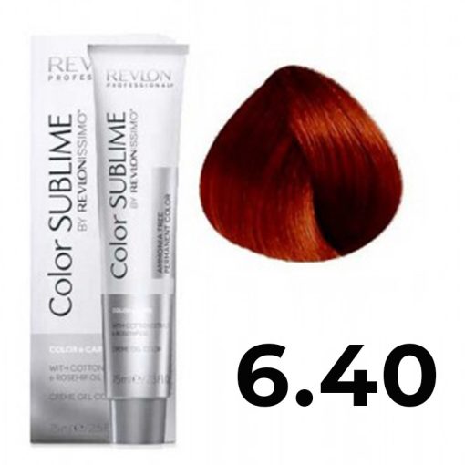Revlon Revlonissimo Color Sublime 6.40 ammóniamentes hajfesték