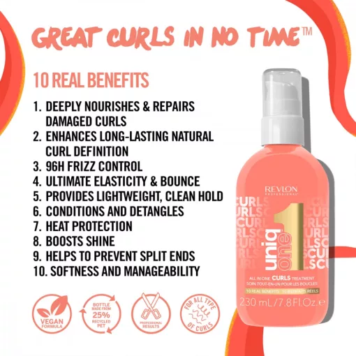 Revlon Uniq One Curls 230 ml