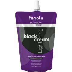 Fanola No Yellow fekete szőkítőkrém 500 g