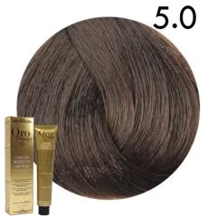 Fanola ORO Therapy Ammoniamentes hajfesték 5.0 100 ml