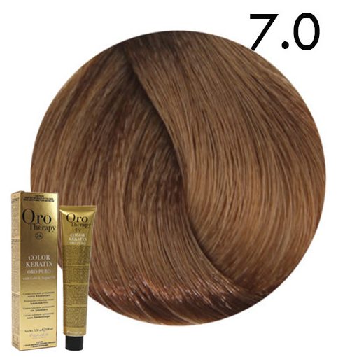 Fanola ORO Therapy Ammoniamentes hajfesték 7.0 100 ml