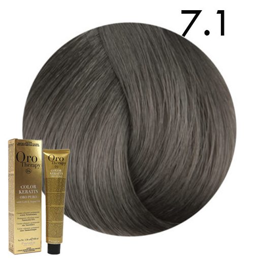 Fanola ORO Therapy Ammoniamentes hajfesték 7.1 100 ml