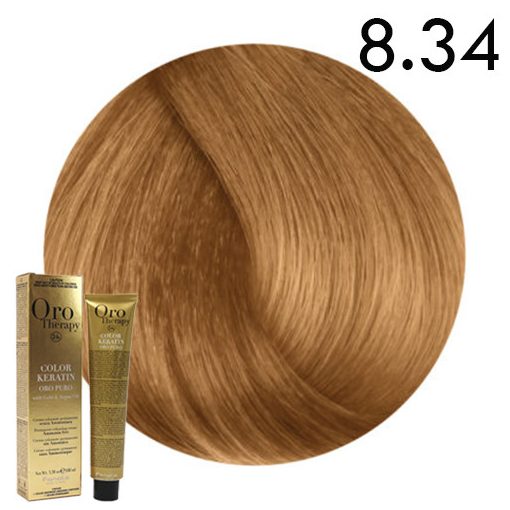 Fanola ORO Therapy Ammoniamentes hajfesték 8.34 100 ml