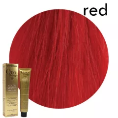   Fanola ORO Therapy Ammoniamentes hajfesték Piros - Korrektor 100 ml