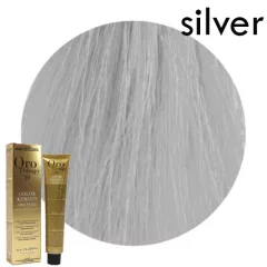   Fanola ORO Therapy Ammoniamentes hajfesték Ezüst - Korrektor 100 ml