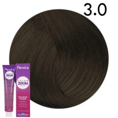 Fanola Color Zoom 10 perces hajfesték 3.0 100 ml