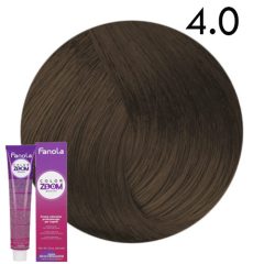 Fanola Color Zoom 10 perces hajfesték 4.0 100 ml