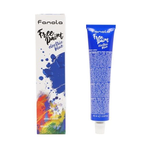 Fanola Free Paint hajfesték ELECTRIC BLUE kék 60 ml