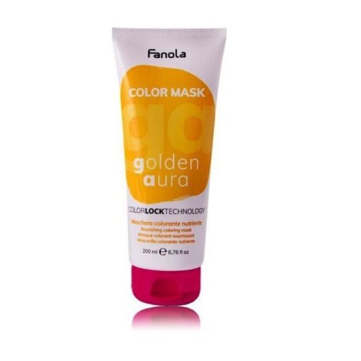 Fanola Color maszk Golden Aura arany 200 ml