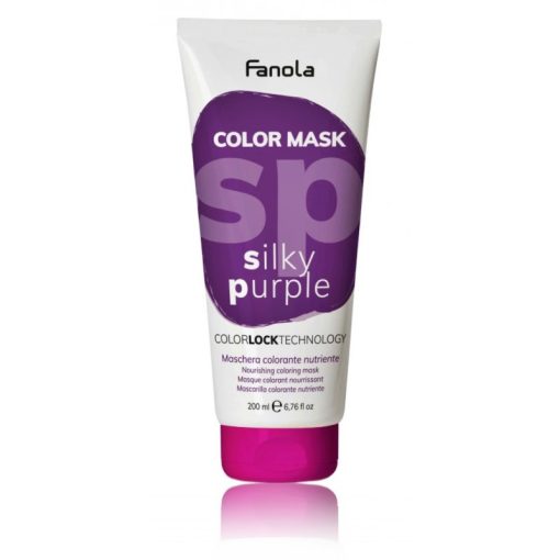 Fanola Color maszk Silky Purple lila 200 ml
