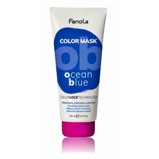 Fanola Color maszk Ocean Blue kék 200 ml