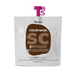 Fanola Color maszk Sensual Chocolate csokoládébarna 30 ml