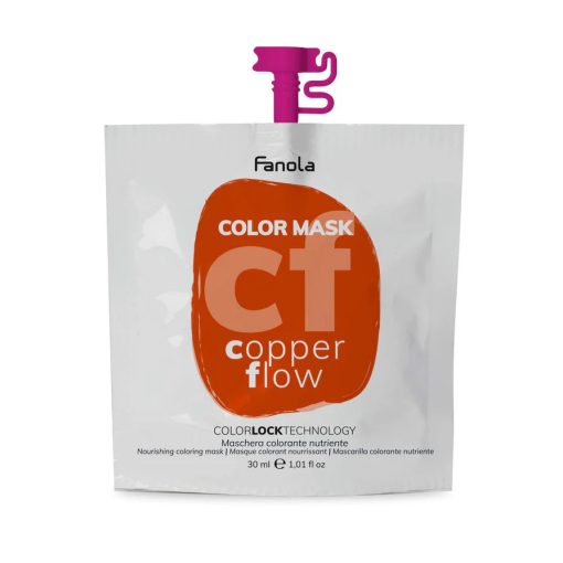 Fanola Color maszk Copper Flow réz 30 ml