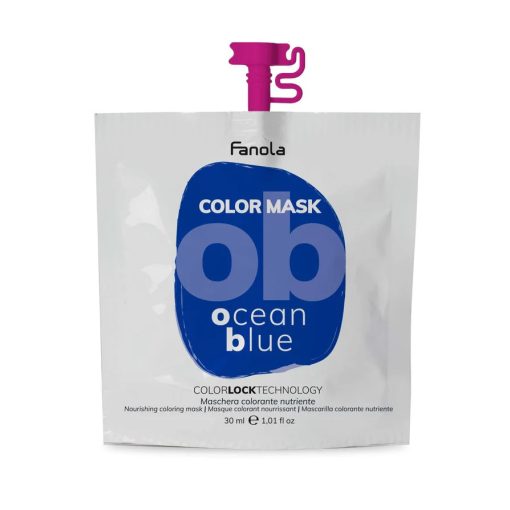 Fanola Color maszk Ocean Blue kék 30 ml