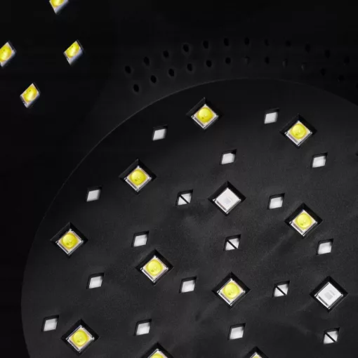 Műkörmös UV LED lámpa OCHO NAILS 8 FEKETE 84W