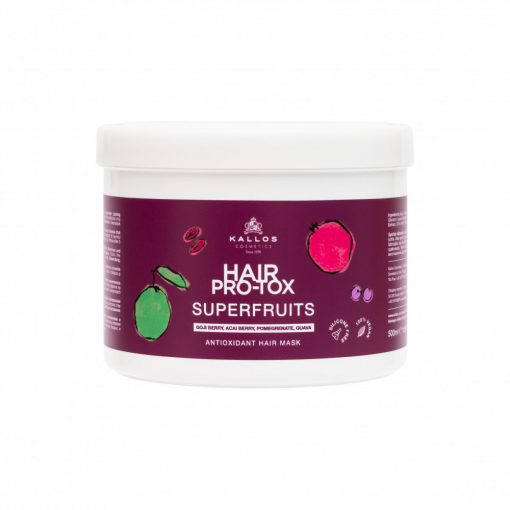 Kallos hajpakolás Hair Pro-Tox Superfruits  500 ml