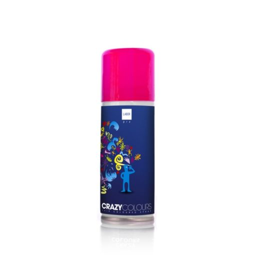 New CrazyColours színes hajlakk. 125 ml rózsaszín