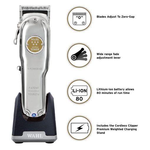 Wahl Senior cordless Metal Edition hajvágógép  3000116