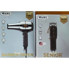   Wahl Senior cordless hajvágógép AJÁNDÉK Barber hajszárítóval