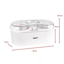 Gyantamelegítő iWax 2 az 1-ben doboz 400 ml + 800 ml 350 W