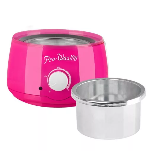 Gyantamelegítő Pro Wax 100 400 ml-es edény 100W, rózsaszín