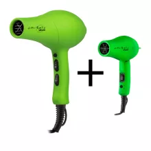 Gettin'Fluo Pro hajszárító Green Apple 1800 W + Mini hajszárító