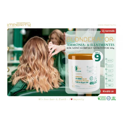 Imperity Blonderator Impevita Ammónia mentes  Ultra Premium Szőkítő por (9)