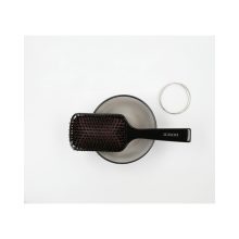 LUSSONI Natural Style fa négyzetes vegyes szőr hajkefe