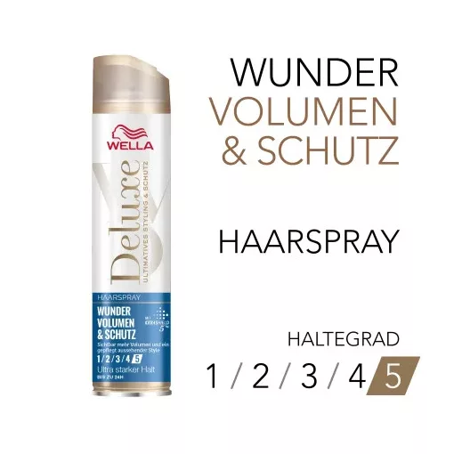 Wella Deluxe hajlakk Volumen növelő  ultra erős 250 ml