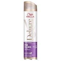 Wella Deluxe hajlakk Pure & Fullness erős 250 ml
