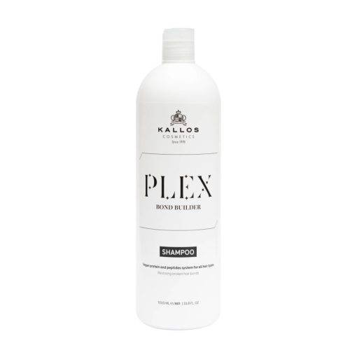 Kallos Plex Bond Builder Sampon Növényi Proteinnel és Peptid komplex-szel 1000 ml