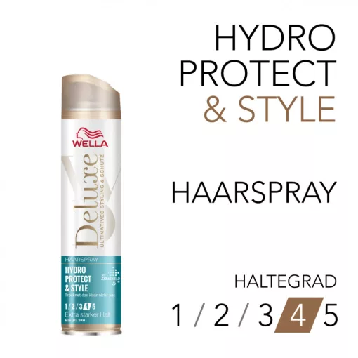 Wella Deluxe hajlakk  Hidratáló extra erős tartás 250 ml