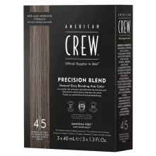 American Crew Precision Blend hajszínező 4-5 natúr 3 x 40 ml