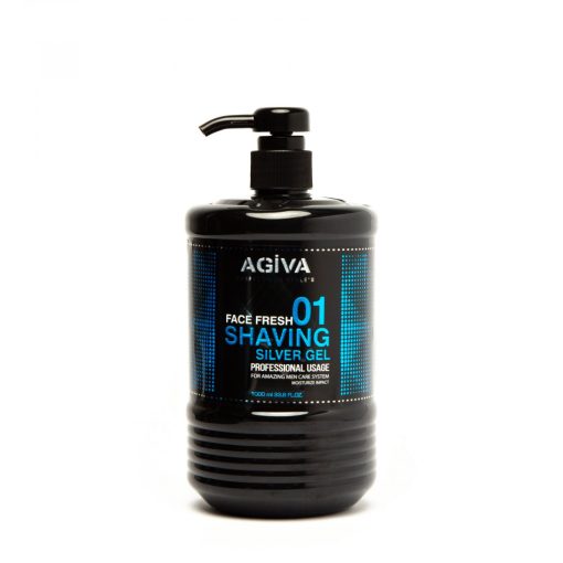 AGIVA Shaving Gél 01 Silver 1000 ml