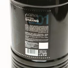 AGIVA Shaving Gél 01 Silver 1000 ml