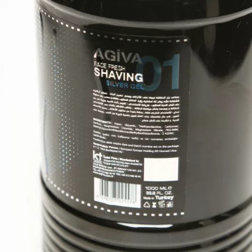 AGIVA Shaving Gél 01 Silver 1000 ml