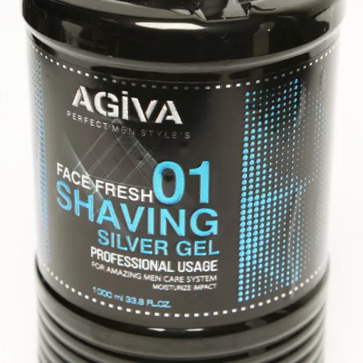 AGIVA Shaving Gél 01 Silver 1000 ml