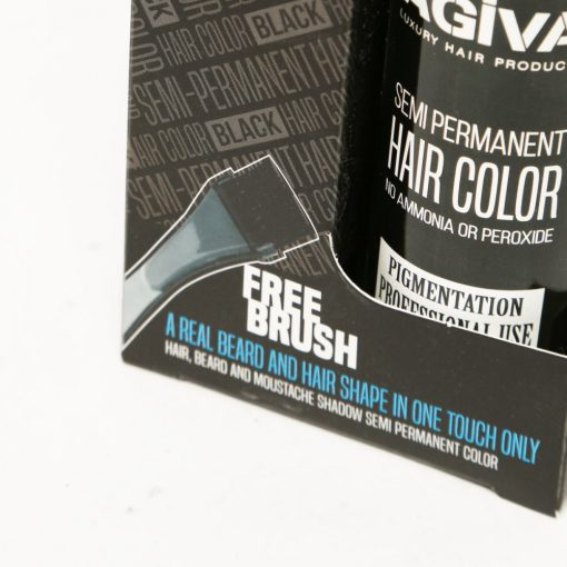 AGIVA Haj és Szakáll-festék féltartós Fekete 125 ml