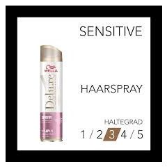 Wella Deluxe hajlakk  Sensitve erős tartás 250 ml