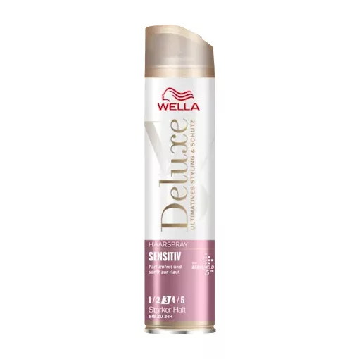 Wella Deluxe hajlakk  Sensitve erős tartás 250 ml