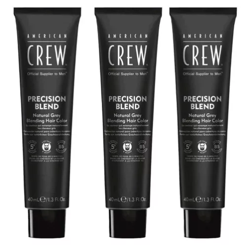 American Crew Precision Blend hajszínező 7-8 világos 3 x 40 ml